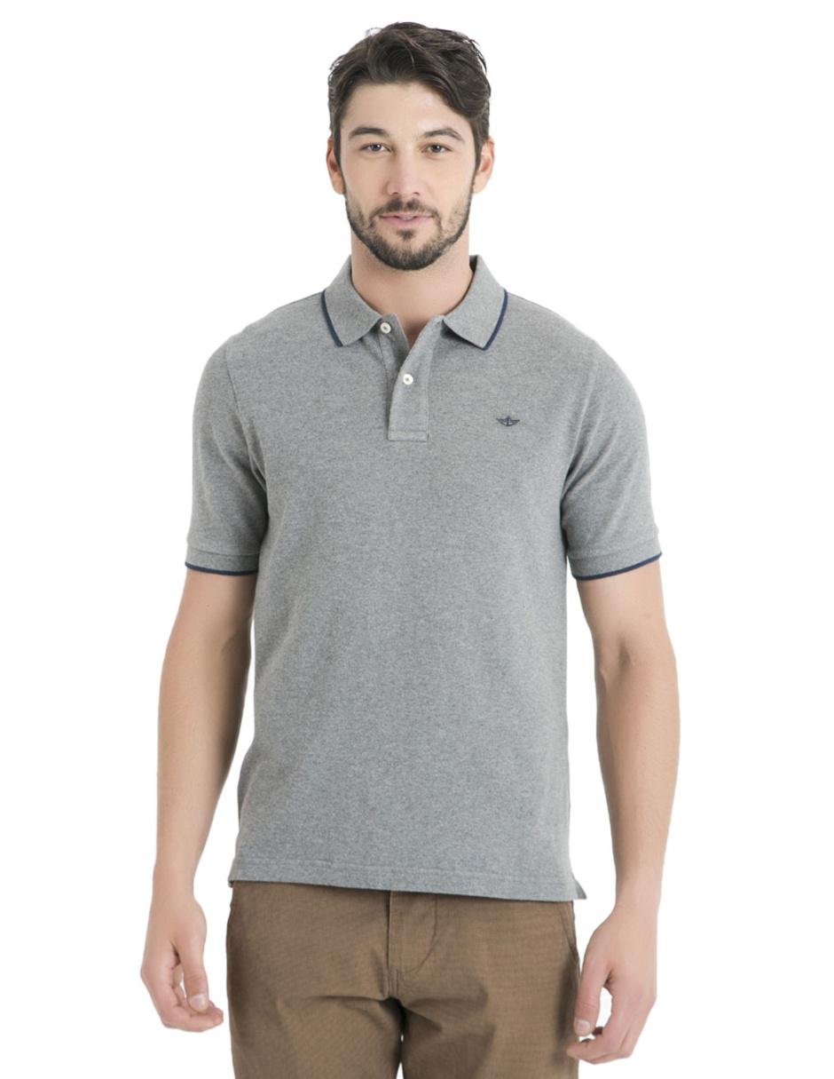 Venta Playera Polo Gris Oxford En Stock