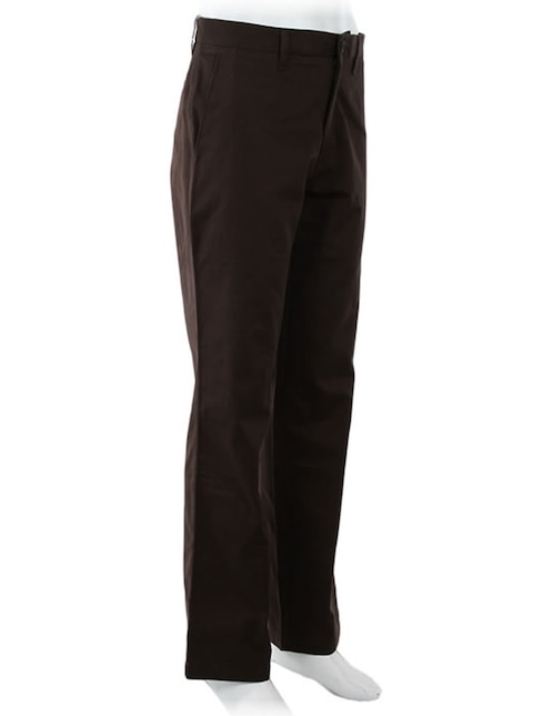 Pantalón chino recto de algodón para hombre 1