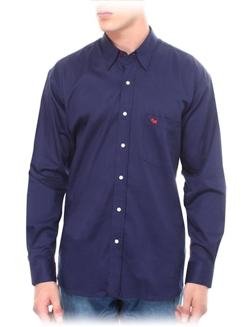 CAMISA FERRIONI M5113, CH, AZUL MARINO