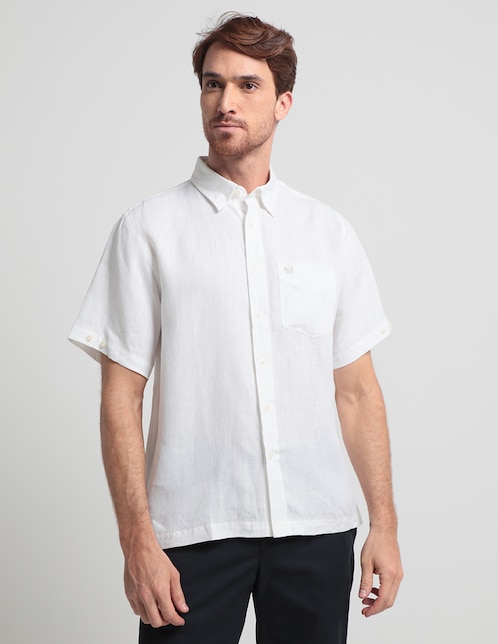 Camisa casual de manga corta para hombre 1
