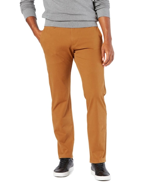 Pantalón recto Dockers de algodón para hombre