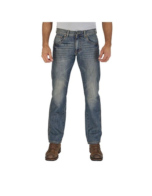 Jeans slim Wrangler lavado deslavado para hombre en Liverpool