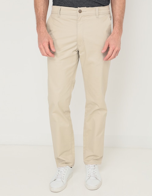 Pantalón slim de algodón para hombre 1