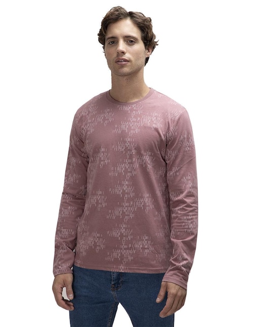 Playera cuello redondo para hombre 1