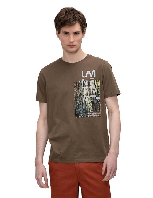 Playera cuello redondo para hombre 1