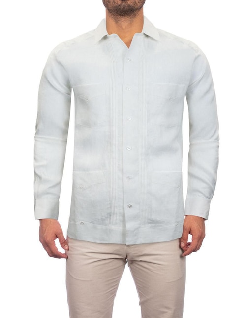 Guayabera manga larga para hombre Guayabera manga larga para hombre