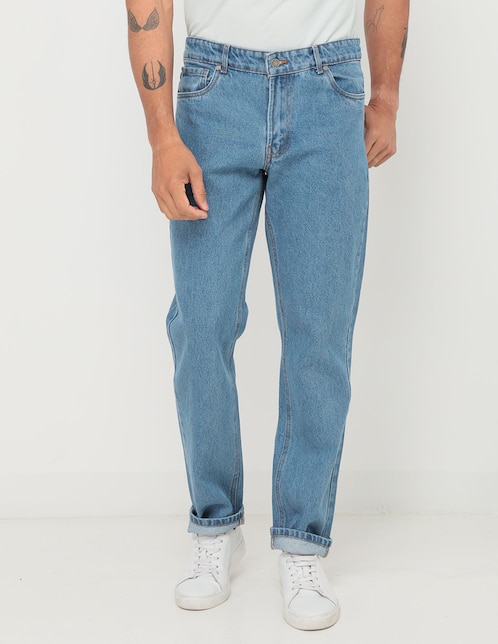 Jeans straight para hombre 1
