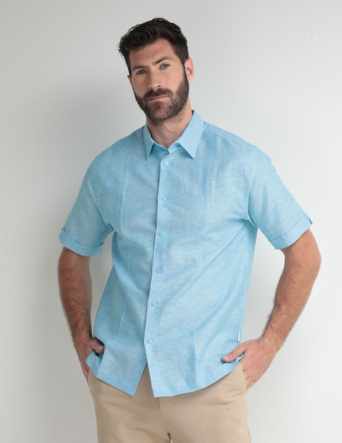 Guayabera manga corta Cubavera para hombre