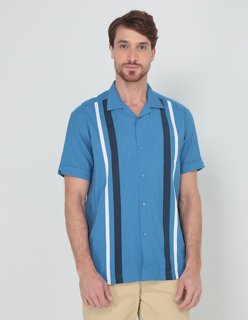 Guayabera manga corta para hombre 1
