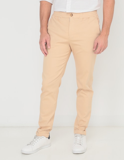 Pantalón regular JBE de pana para hombre