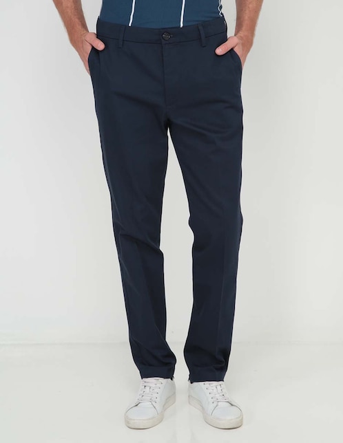 Pantalón recto Dockers de algodón para hombre