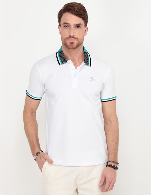 Playera cuello polo para hombre 1