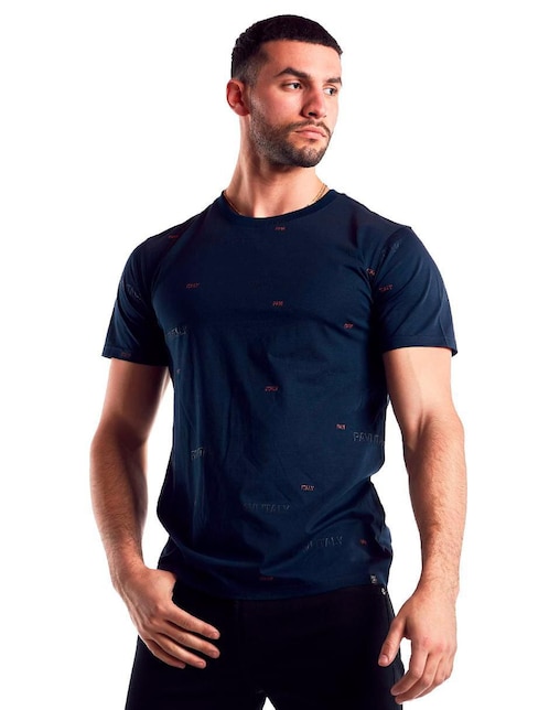 Playera Pavi Italy cuello redondo para hombre