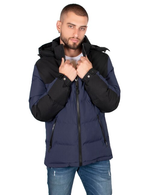 Chamarra Original Penguin impermeable capitonado para hombre