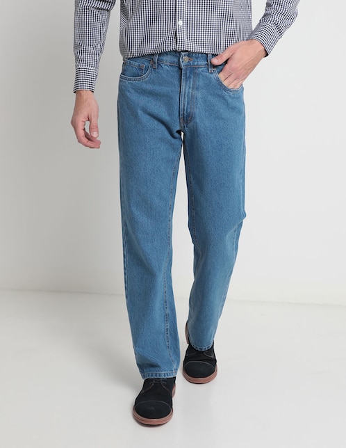 Jeans regular para hombre 1