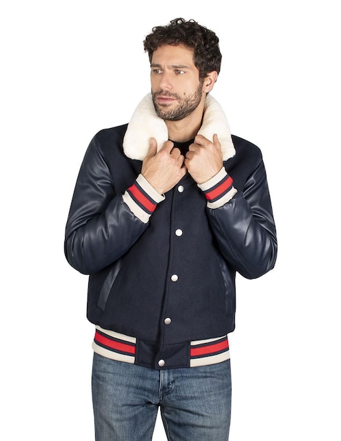 Chamarra Greenlander cuello desmontable para hombre
