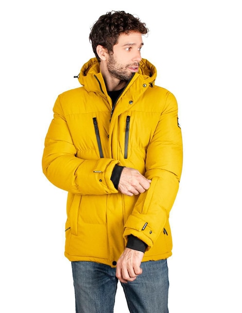 Chamarra Greenlander capucha desmontable para hombre