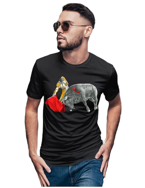 "set playera/playera" marëvnyk alta gama fiesta brava torero derechazo "cuello" redondo "para hombre"