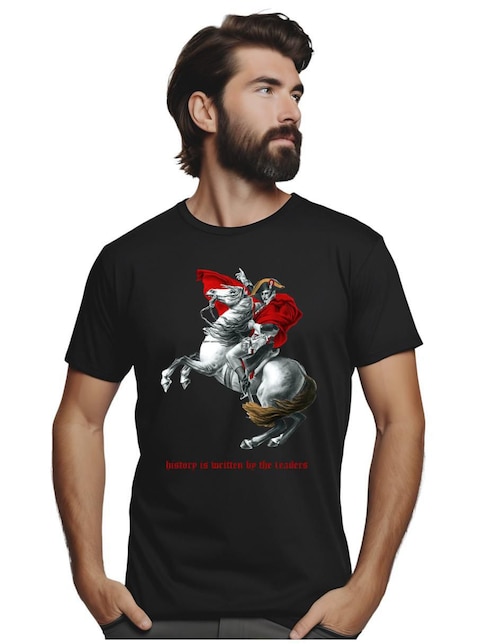 "set playera/playera" marëvnyk alta gama napoleón bonaparte caballo "cuello" redondo "para hombre"