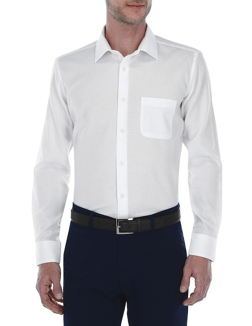 "camisa/sobrecamisa" formal scappino "de" (si aplica) algodón "manga" larga "para hombre"