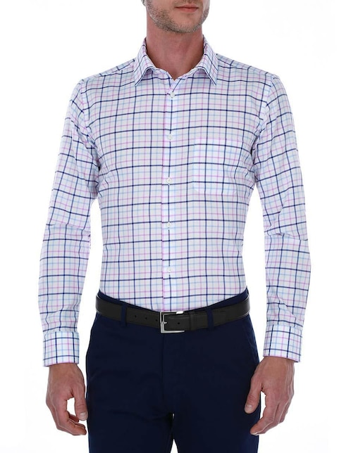 "camisa/sobrecamisa" formal scappino "de" (si aplica) algodón "manga" larga "para hombre"