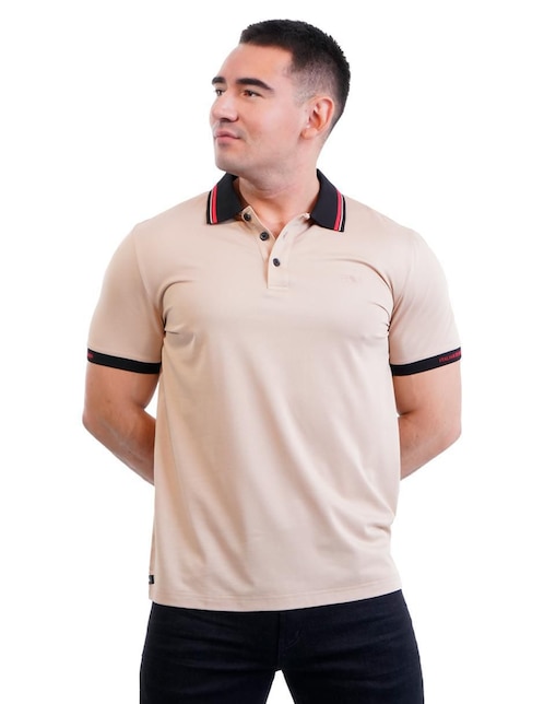 Playera tipo polo Pavi Italy 05-3048BE para hombre