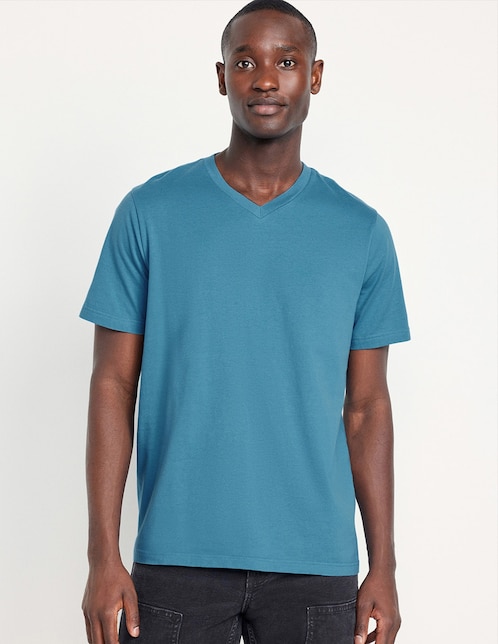 Playera Old Navy cuello V para hombre