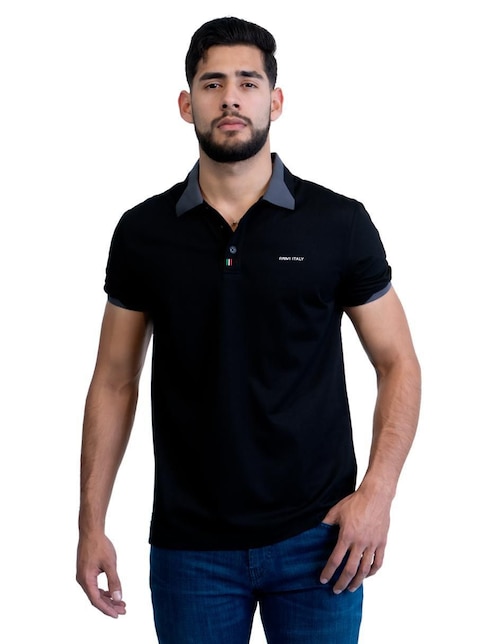 Playera tipo polo Pavi Italy 05-3065N para hombre