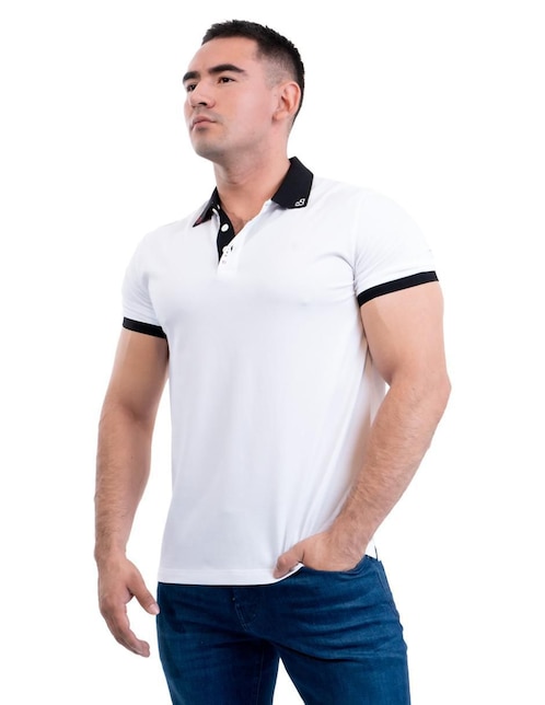 Playera tipo polo Pavi Italy 05-3050B para hombre