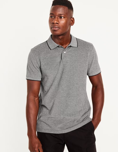 Grey polo best sale