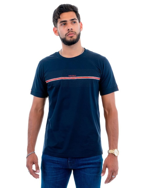 Playera Pavi Italy cuello redondo para hombre