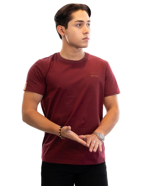 Playera Pavi Italy cuello redondo para hombre