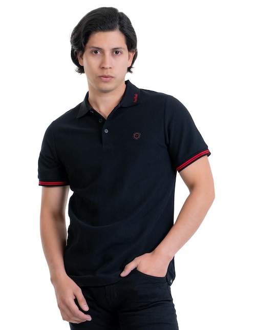 Playera tipo polo Pavi Italy 05-3073N para hombre