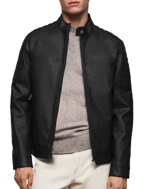 Chamarra Shendy Vendy impermeable para hombre Negro CH