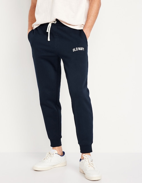 Pantalón regular con jareta para hombre