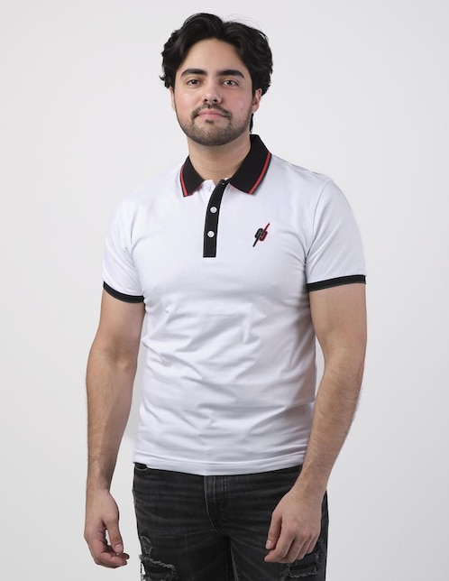 Playera tipo polo Pavini para hombre