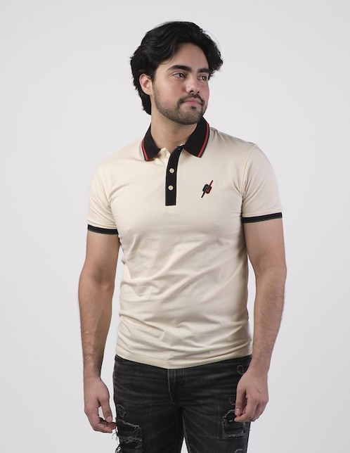Playera tipo polo Pavini para hombre