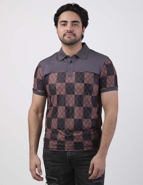 Playera tipo polo Pavini para hombre