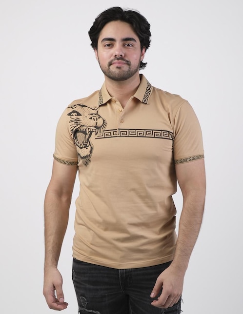 Playera tipo polo Pavini para hombre
