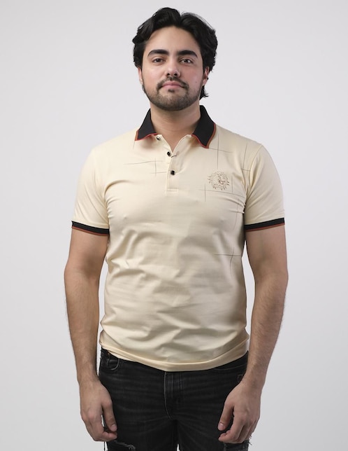 Playera tipo polo Pavini para hombre