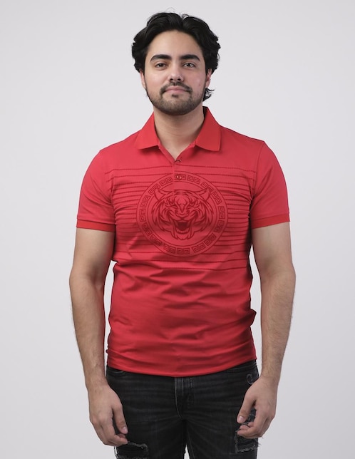 Playera tipo polo Pavini para hombre