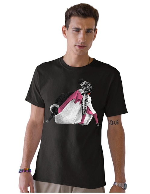 "set playera/playera" marëvnyk taurina fiesta brava toros verónica "cuello" redondo "para hombre"