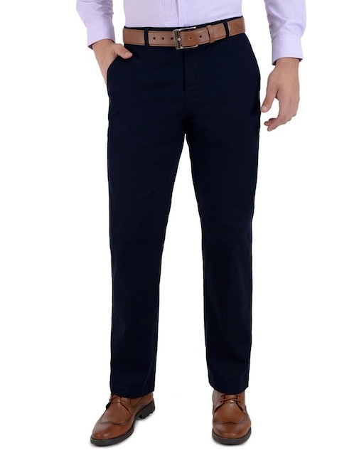 Pantalón recto de algodón para hombre 1