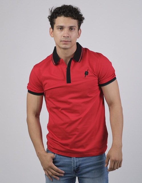Playera tipo polo Pavini para hombre