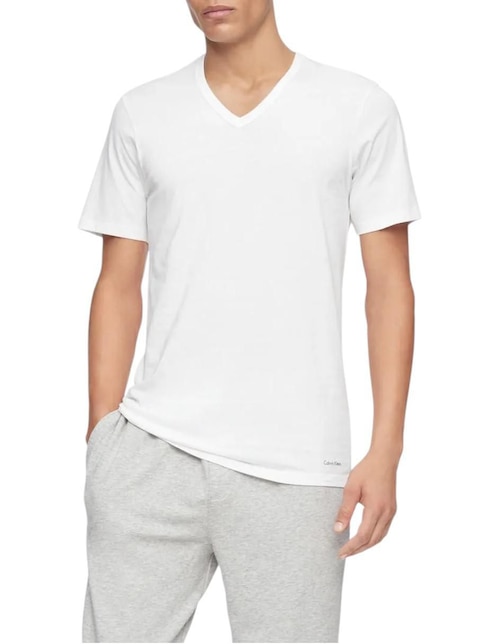 Set camiseta Calvin Klein cuello V para hombre