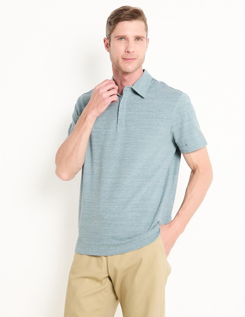 Playera tipo polo JBE para hombre