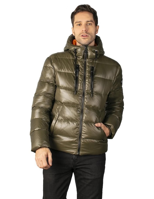 Calvin Klein Para Chaqueta Pluma De Ganso Chamarra Greenlander Con