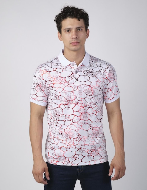 Playera tipo polo Benziny para hombre