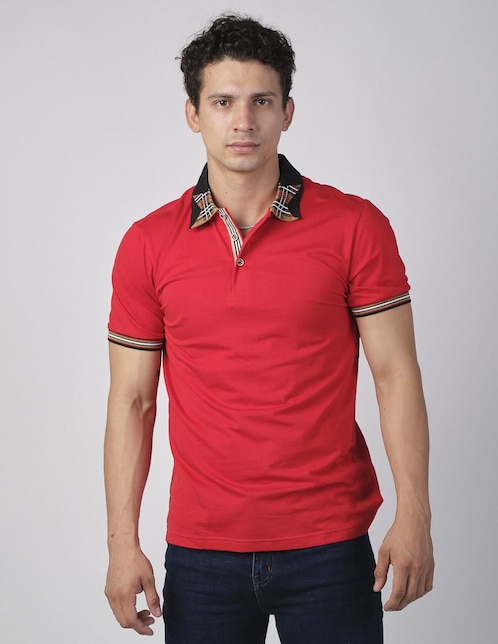 "playera tipo polo/set playera tipo polo" benziny 3vp631-green "para hombre"