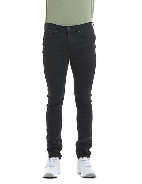 Jeans straight Buffalo Jeans David Bitton lavado stone wash para hombre